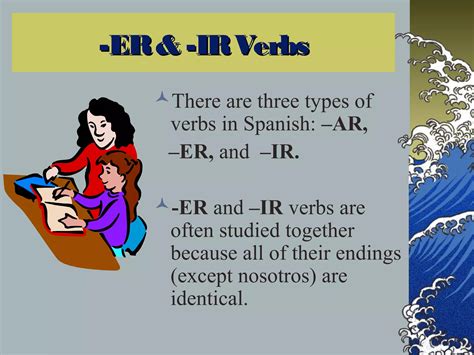 Er and ir Spanish verbs in the present tense | PPT