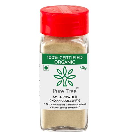 Certified Organic Amla | Indian Gooseberry Powder – Puretree Foods