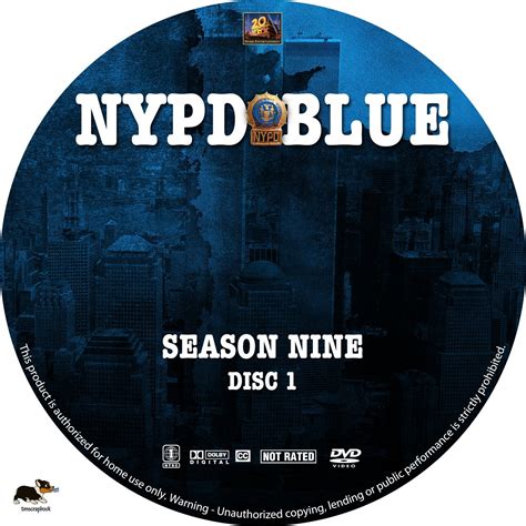NYPD Blue Season 9 2001 R1 Labels 4 | DVD Covers | Cover Century | Over ...