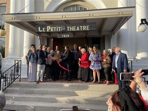 Le Petit Theatre ribbon cutting unveils newly-renovated interior - The ...