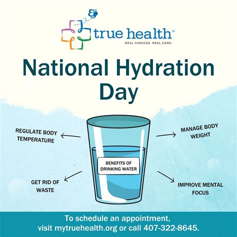 True Health on LinkedIn: Happy National Hydration Day! Getting enough ...