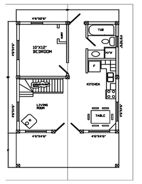 24 X 24 Home Plans 24X36 Modern House Design DK Home DesignX