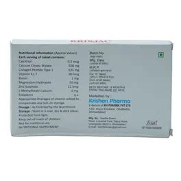Buy Krisjac Tab | 19 Minutes Delivery | Apollo Pharmacy