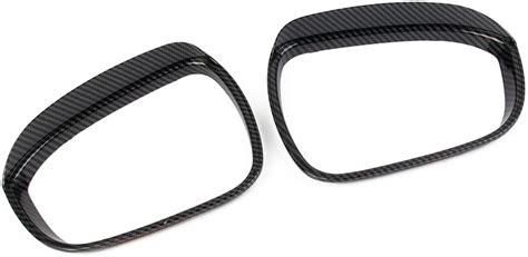 Buy Carbon Fiber Side Door Mirror Visor Molding Trim Accessories for ...