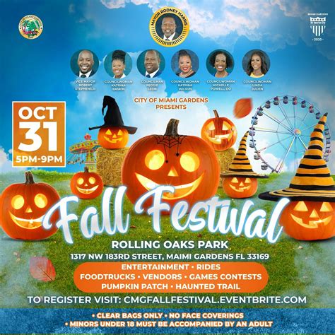City of Miami Gardens Fall Festival, Rolling Oaks Park, Miami Gardens ...
