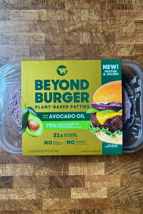 Beyond Avocado Oil Burger Review - Make It Dairy Free