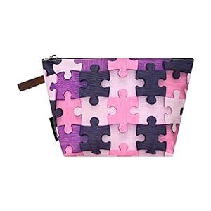 RAK DESIGNS Printed Cosmetic Pouch | Makeup Pouch (Multi-Color ...