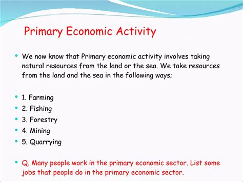 Primary economic-activity classroomcobalt | PPT