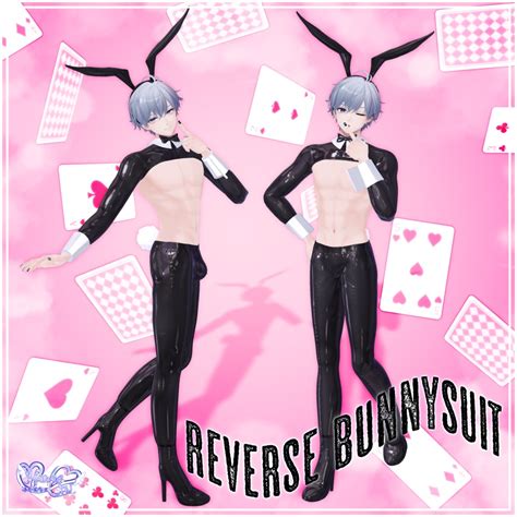 Mens Reverse Bunnysuit - メンズ 逆バニースーツ 3D Model Unitypackage Modular ...