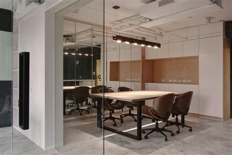 现代小型办公室设计效果图-房天下装修效果图