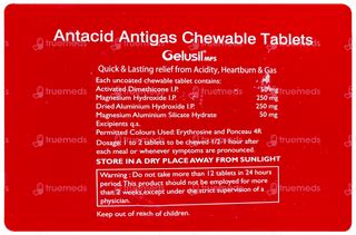 Gelusil Mps Chewable Tablet: Uses, Side Effects, Price & Substitutes