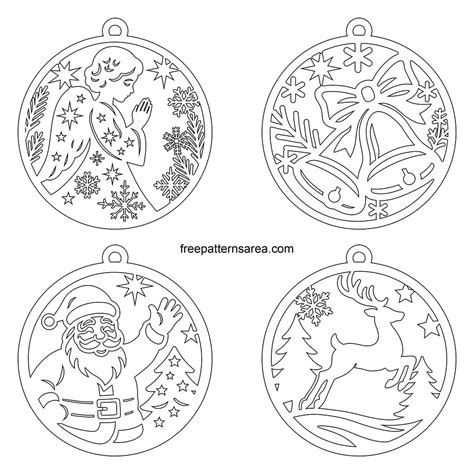 Christmas Ornament Patterns Free Printable