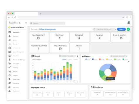 Driver Management Software for Small Business by RocketFlow