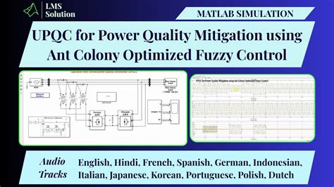 ⚡ MATLAB Simulation of UPQC for Power Quality Mitigation Using Ant ...