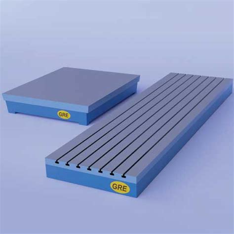 Cast Iron Bed Plates and T-Slotted Floor Plates – Gre Manufacturing