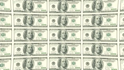 dollar, American 100 dollar. 24810957 Stock Video at Vecteezy