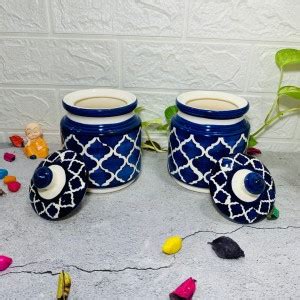 HomeFrills Ceramic Utility Container - 500 ml Price in India - Buy ...