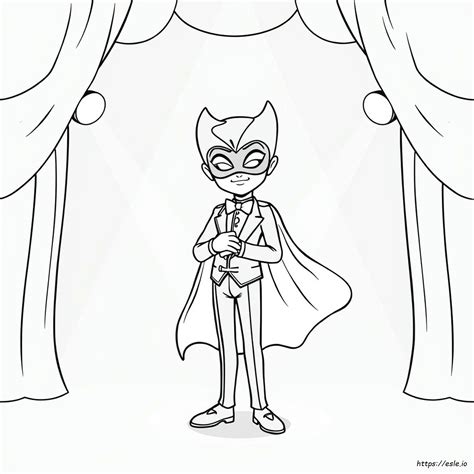 Tuxedo Mask Para Colorir