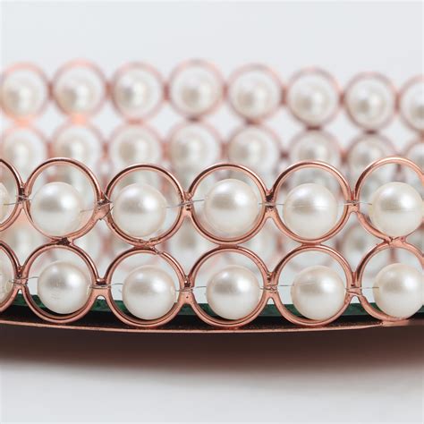 Buy Corsica Tasta Beaded Metal Tray from Corsica by Home Centre at just ...