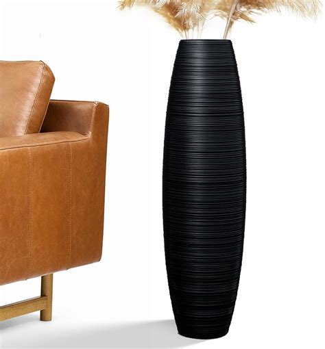 Black Floor Vases