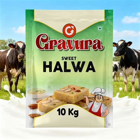 Sweet Halwa Mawa Packaging Design Template – Gravura Designs