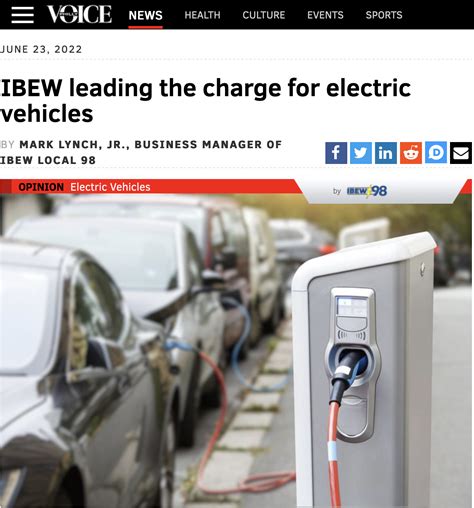 Electric Vehicle (EV) Revolution – IBEW LOCAL 98