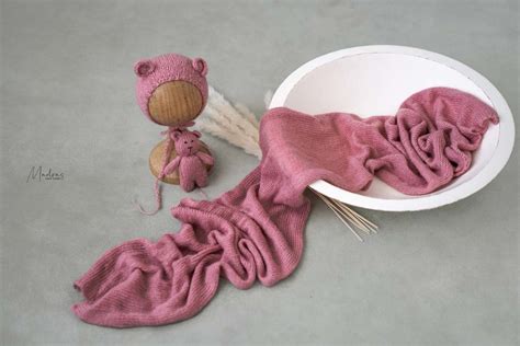 Rentals - Soft Knitted Wrap Toy Hat Set | Madras Prop Store Rentals