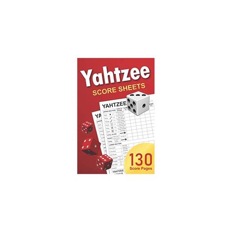 Yahtzee Score Sheets: Travel Size Score Pads / Book | Ubuy India