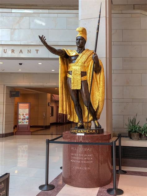 Walking Arizona: King Kamehameha I at the US Capitol Building