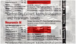 Neuromin M Tablet 10 - Uses, Side Effects, Dosage, Price | Truemeds