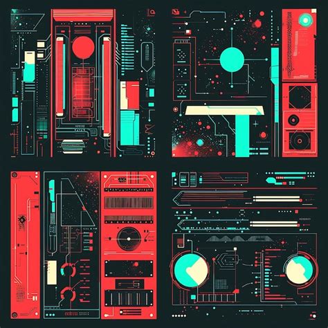 Old Computer Screen Retro-Futuristic Style 的图像结果