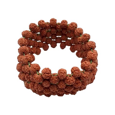 Brown Multiline Rudraksha Stretchable Bracelet – Dharmsaar