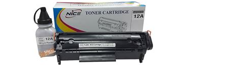 NICE Easy Refill 12A Q2612A Toner Cartridge with 1 Bottle 12A Powder ...