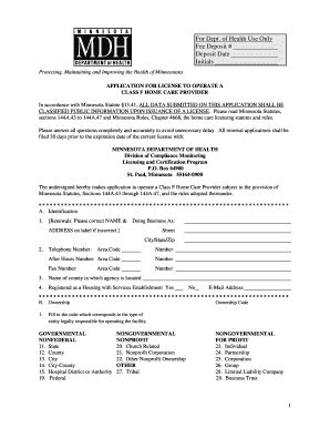 2012-2026 Form MN MDH FPC930 Class F - Blank Fillable Template | Fill ...