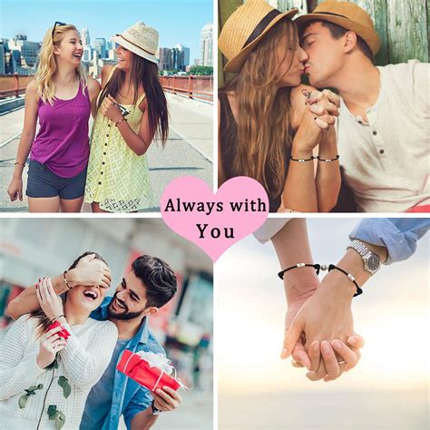 UNGENT THEM Sun and Moon Magnetic Couple Bracelets Attraction ...