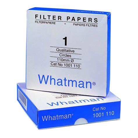 Whatman 1001-125 Quantitative Filter Paper Circle, 11 Micron - Pack of ...