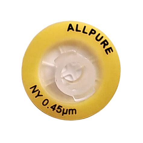 AANIJ® All pure Syringe Filter Hydrophobic Nylon Membrane Disc, 0.45 μm ...