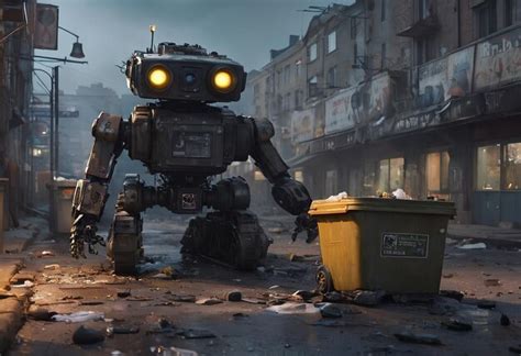Image result for Garbage Robot