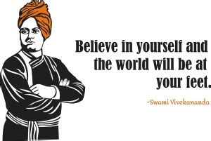 Wallzone 70 cm Swami Vivekananda Removable Sticker Price in India - Buy ...