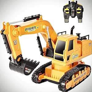 CUPEX Excavator Toy Remote Control Excavator 1:20 Rechargeable RC ...