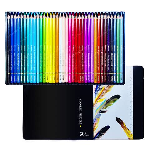 FunBlast Color Pencils Set for Kids- 36 Pcs Professional Pencil Set for ...