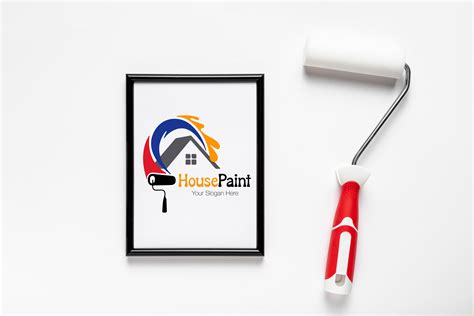 Custom Painting Company Logo / Colorful Painter Logo / Paint Brush Logo ...