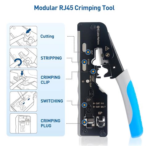Cable Matters All-In-One Modular Ethernet Crimping India | Ubuy
