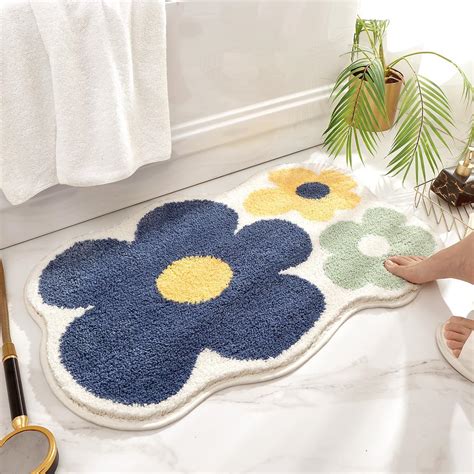 Floral Bathroom Rugs