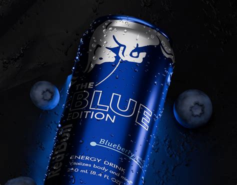 Red Bull Blueberry - The Blue Edition :: Behance