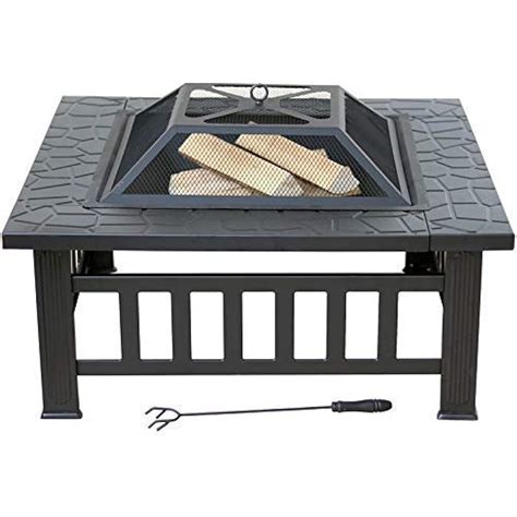 LEAYAN Garden Fire Pit Grill Bowl Grill Barbecue | Ubuy India