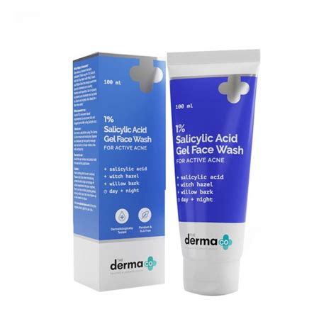 Dermaco 1% Salicylic Acid Gel Face Wash 100ml - Cureka