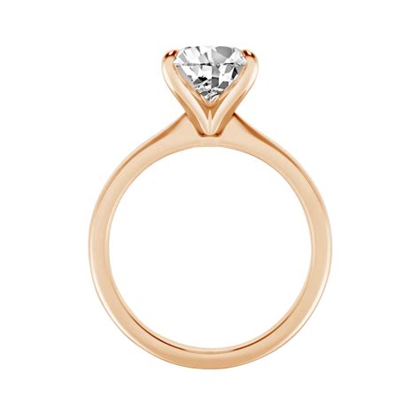Classic Solitaires Ring - Pear Shape in 10kt Gold – GrownnDiva