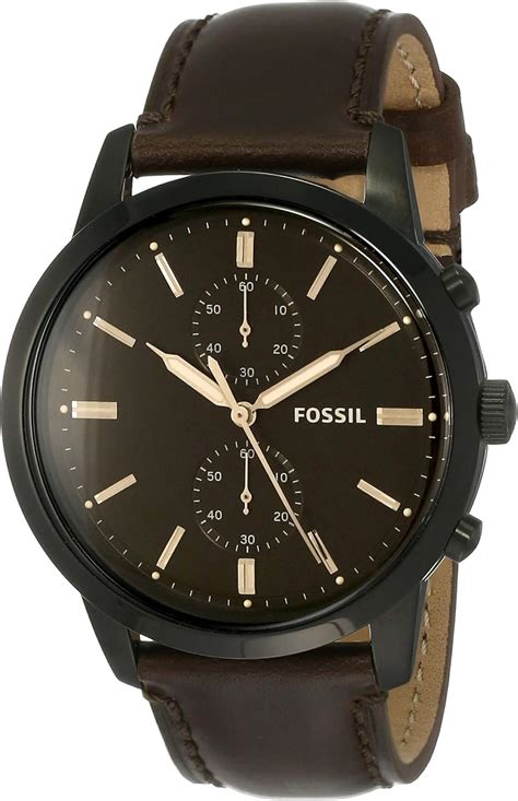 Buy Fossil Analog Black Dial Men's Watch - FS5437 at Amazon.in