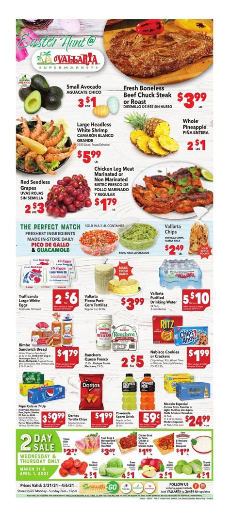 Vallarta Weekly ad Mar 31 - Apr 6, 2021 Sneak Peek Preview Check more ...